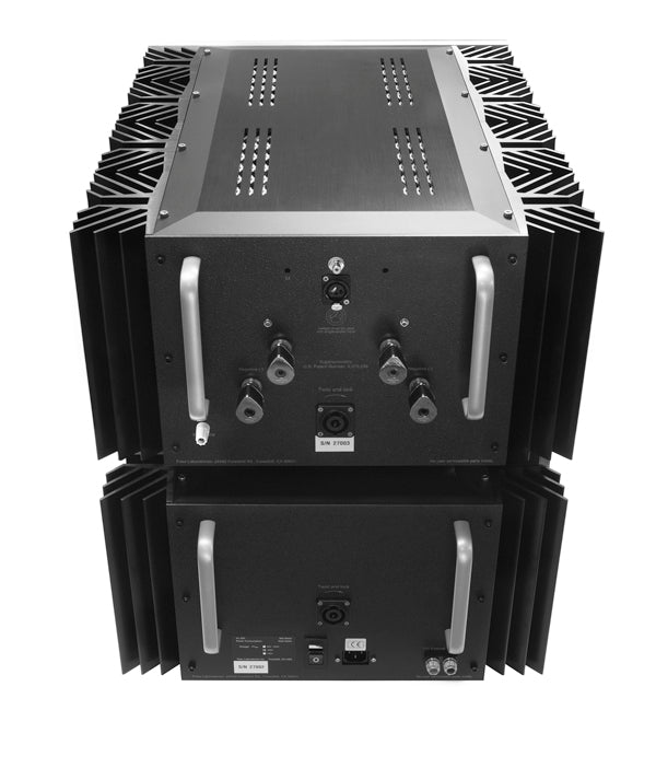 Pass Labs Xs 300 monoblock amplifier rear view