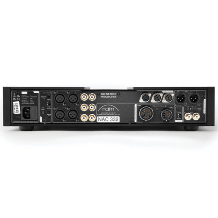 Naim NAC 332 Preamplifier rear view