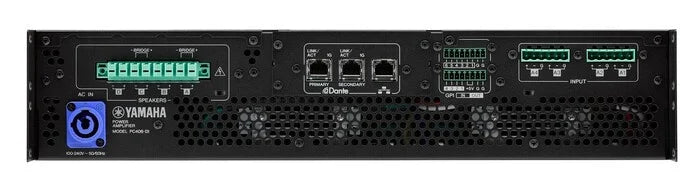 The DI version is also comfortable with driving 70 or 100V distriuted lines, making it an attractive choice for new and retrofit applications. Powerful onboard DSP includes a sixteen-band parametric EQ, crossovers, filters, delay, and limiting, allowing you to create the soundscape for any application. Plus, the PC406DI comes with Yamaha speaker presets to get you up and running in no time.