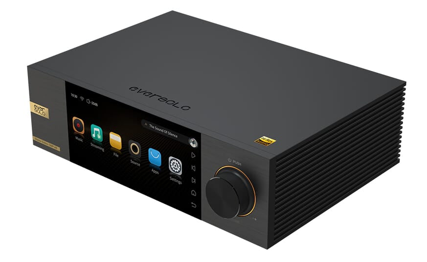 EVERSOLO - DMP-A6 Master Edition Network Streamer & DAC- alternate front view 2