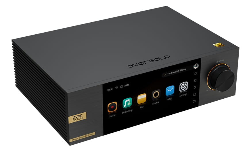 EVERSOLO - DMP-A6 Master Edition Network Streamer & DAC- alternate front view