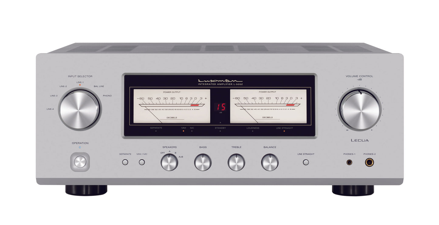 Luxman - L-505Z Integrated Amplifier front view