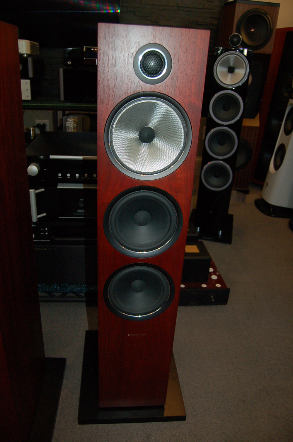 Bowers and Wilkins 703 S2 speakers-Rosenut--(Pair) Used
