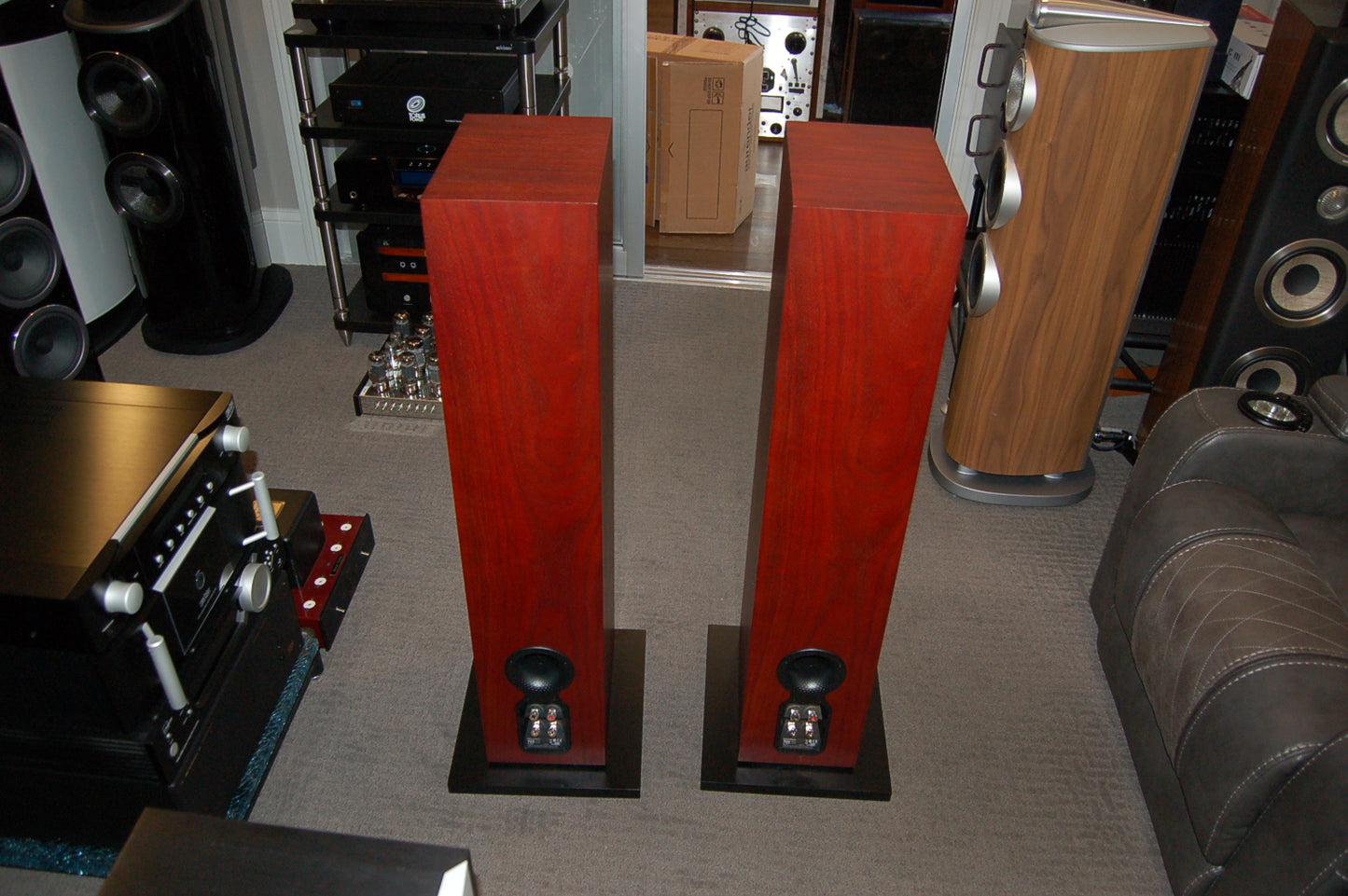 Bowers and Wilkins 703 S2 speakers-Rosenut--(Pair) Used