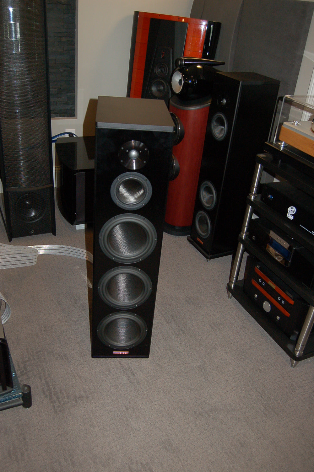 Magico A5 loudspeakers (pair)-USED front view 2nd speaker