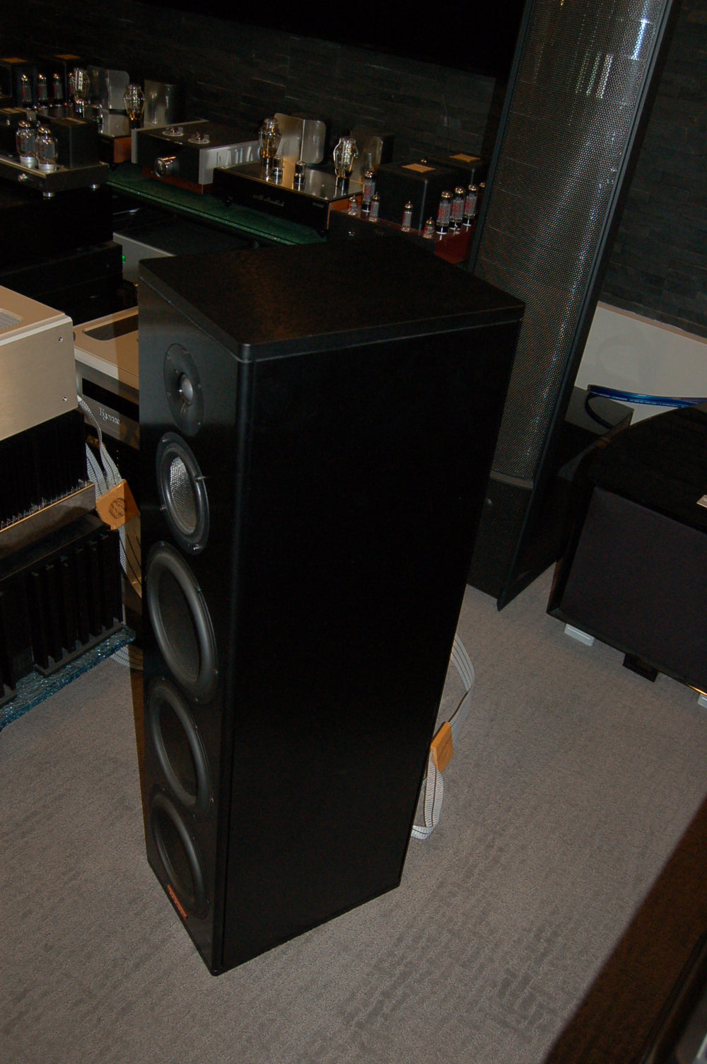 Magico A5 loudspeakers (pair)-USED angled front view 2nd speaker