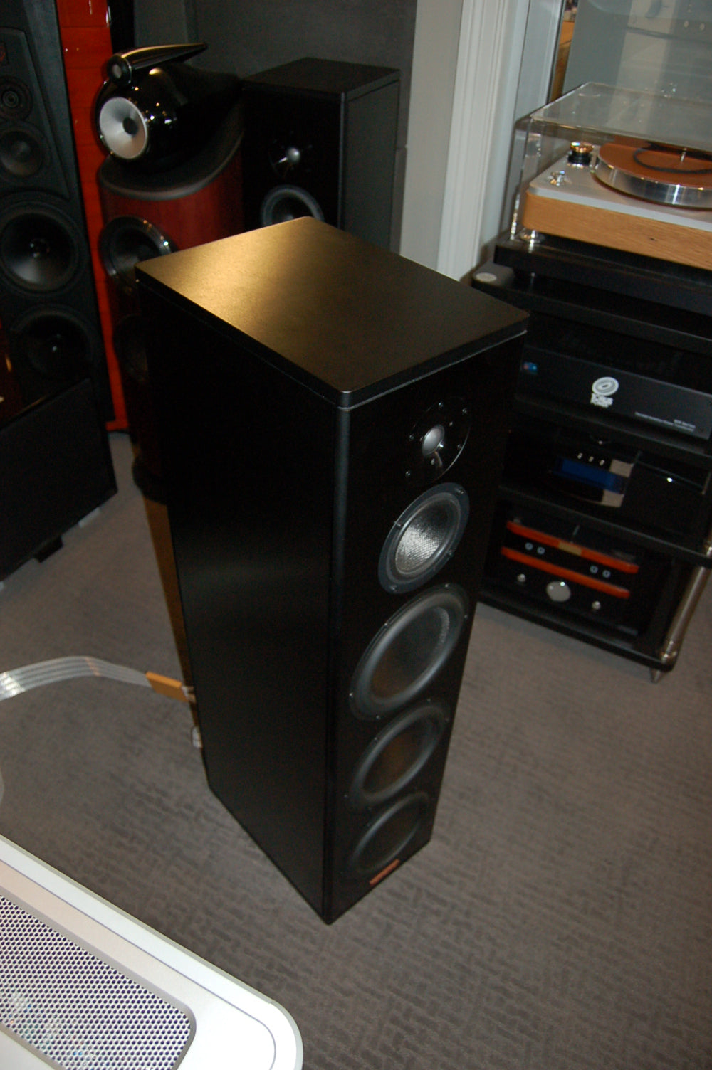Magico A5 loudspeakers (pair)-USED angled front view2 2nd speaker