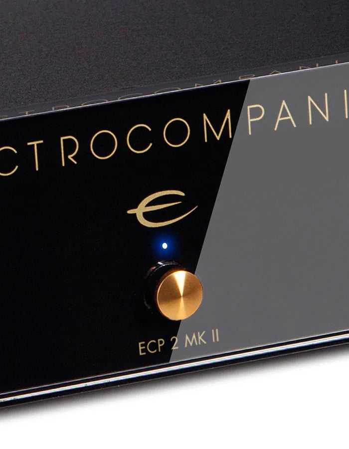 Electrocompaniet ECP 2 MKII Phono Stage power button
