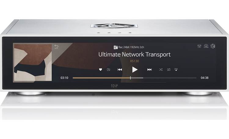 HiFi Rose RS130 Ultimate Network Transport-silver front
