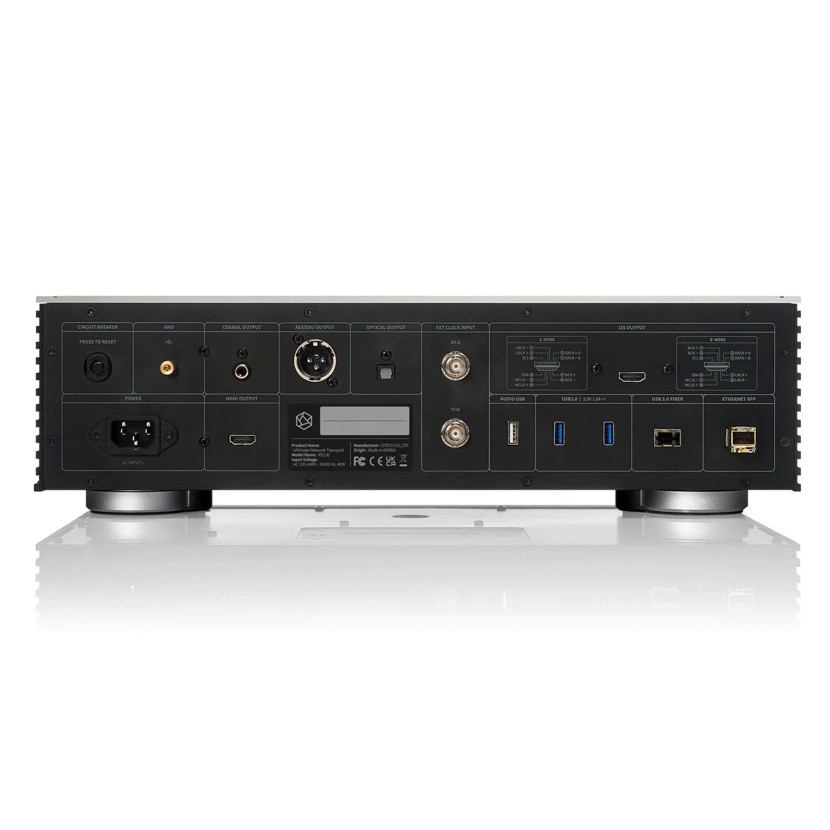 HiFi Rose RS130 Ultimate Network Transport-rear