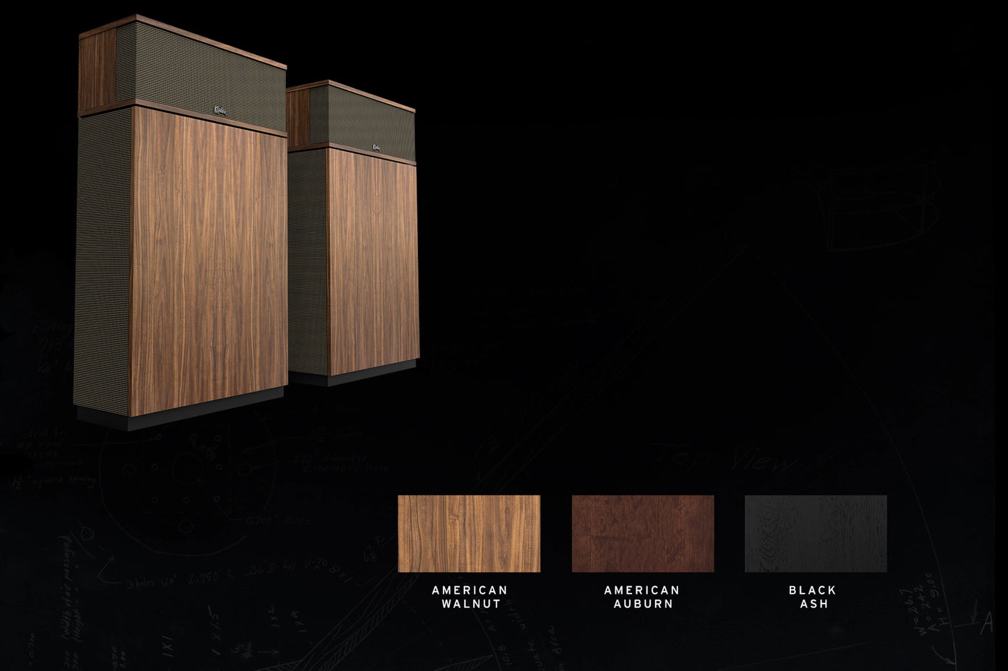 Klipsch Heritage Klipschorn AK7 All three finished