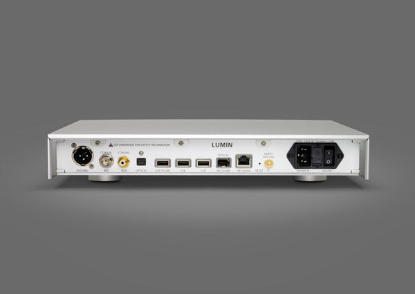 Lumin U2 Digital Transport/Streamer-rear view
