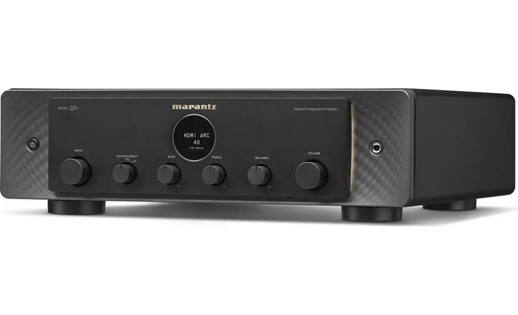 The Marantz Model 40n is a do-it-all centerpiece you can build an excellent ;two-channel sound system around. It's a classic integrated amp at heart, with 70 watts per channel to drive your speakers, plus a wealth of digital and analog connections.