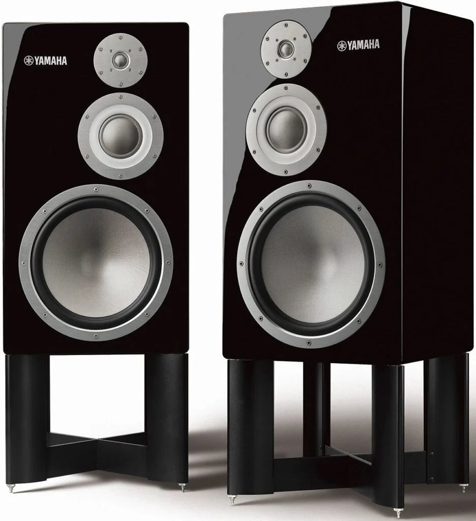 Yamaha NS-5000 3-Way Bookshelf Speakers with Stands (Pair) – Audio