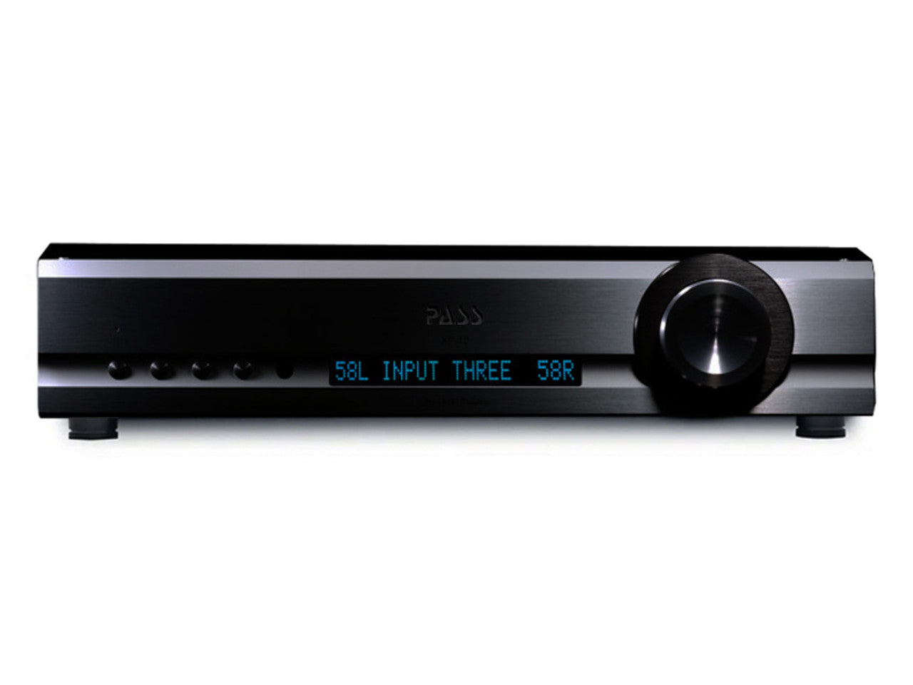 Pass Labs XP-12 preamplifier lack front view