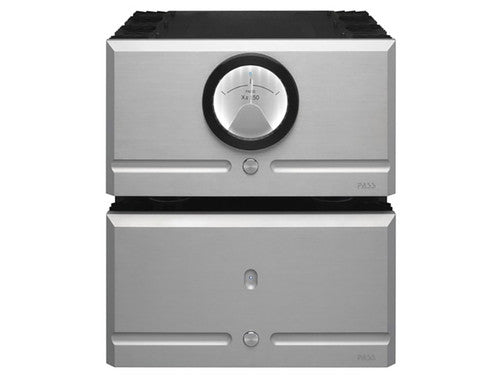 Pass Labs Xs 150 monoblock amplifier silver