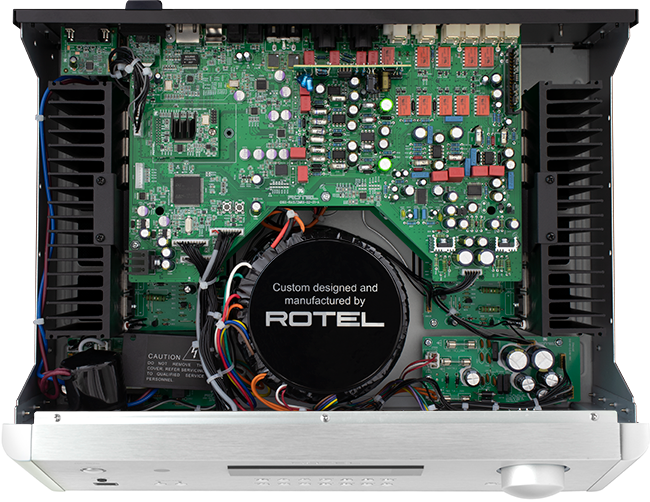 Rotel Amplifier RA-1572 Integrated internal view