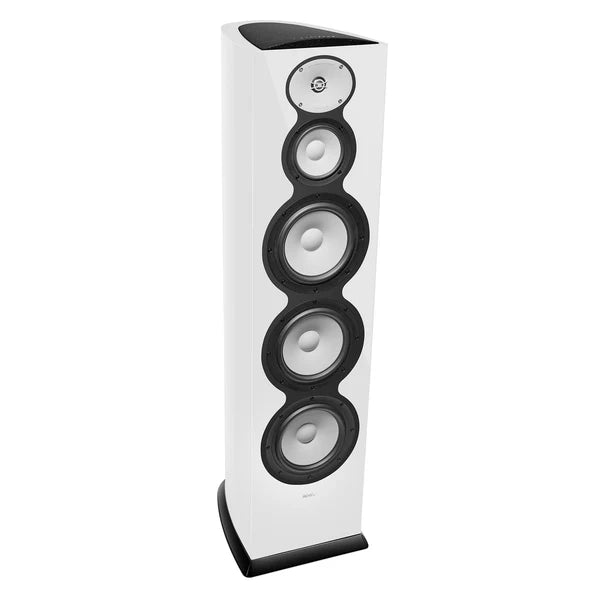 F328Be PerformaBe 3-Way Floorstanding Loudspeaker image of the side in white gloss