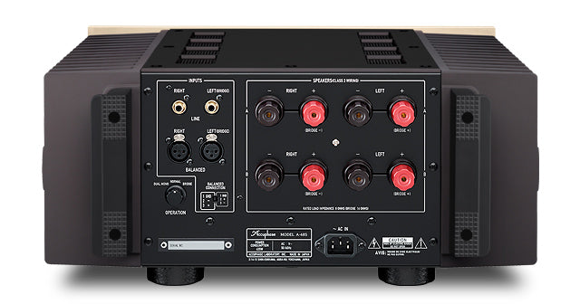 Accuphase P-4600 Class AB Stereo Power Amplifier rear view