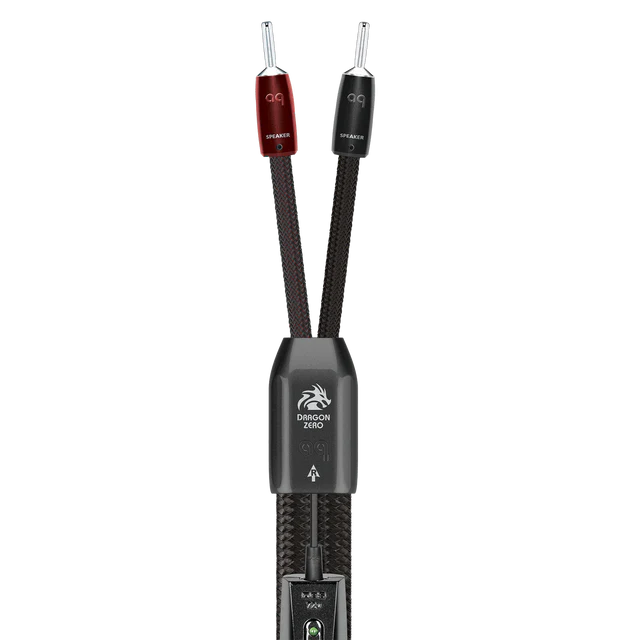 A 10-gauge PSS and PSC+ cable (with 50% more silver than FireBird) to be used alone (full-range), or in combination with a Dragon BASS cable in a biwire setup