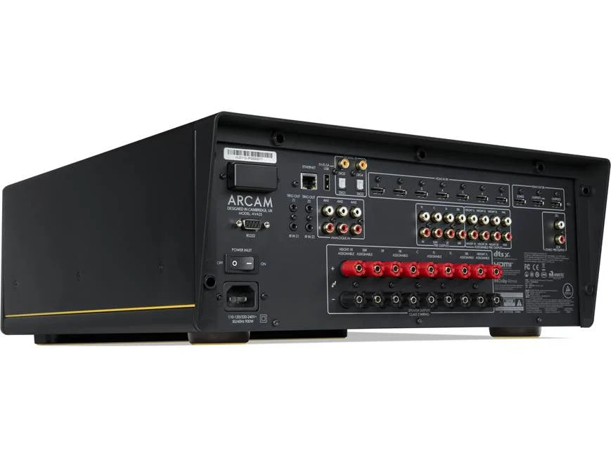 ARCAM AVA25 angled rear view