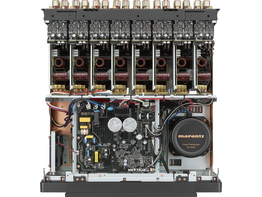 Marantz AMP 10 16-channel power amplifier internal view