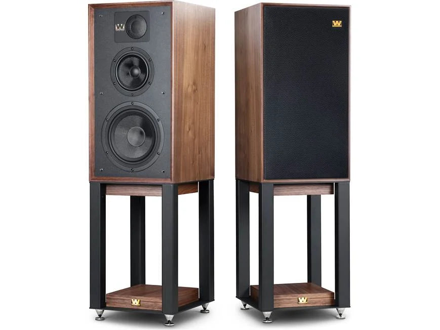 Wharfedale LINTON Matched pair of stand-mount speakers with speaker stands