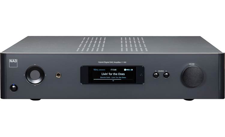 NAD C 389 Integrated amp front view