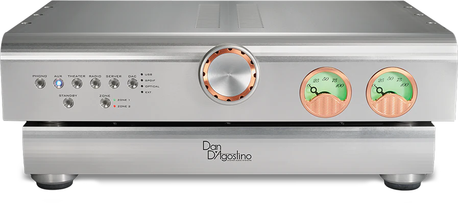 Dan D'Agostino Progression Preamplifier front w/ power supply