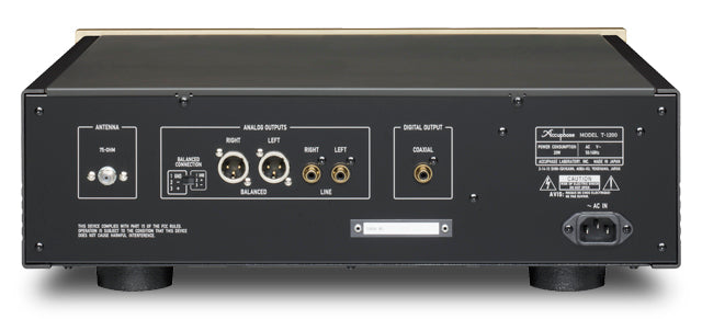 Accuphase T-1200 DDS FM Stereo Tuner rear view