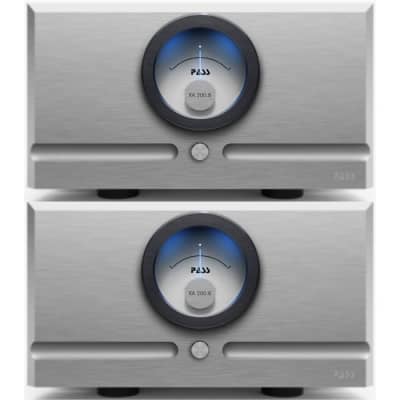 Pass Labs XA200.8  monoblock amplifier silver pair