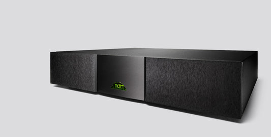 The NAP 300 power amplifier incorporates all the advances pioneered by its siblings and adopts the radical two-box configuration of its bigger brother, the NAP 500: one box houses the amplification circuitry, while another – the 300 PS – hosts the power supply components.