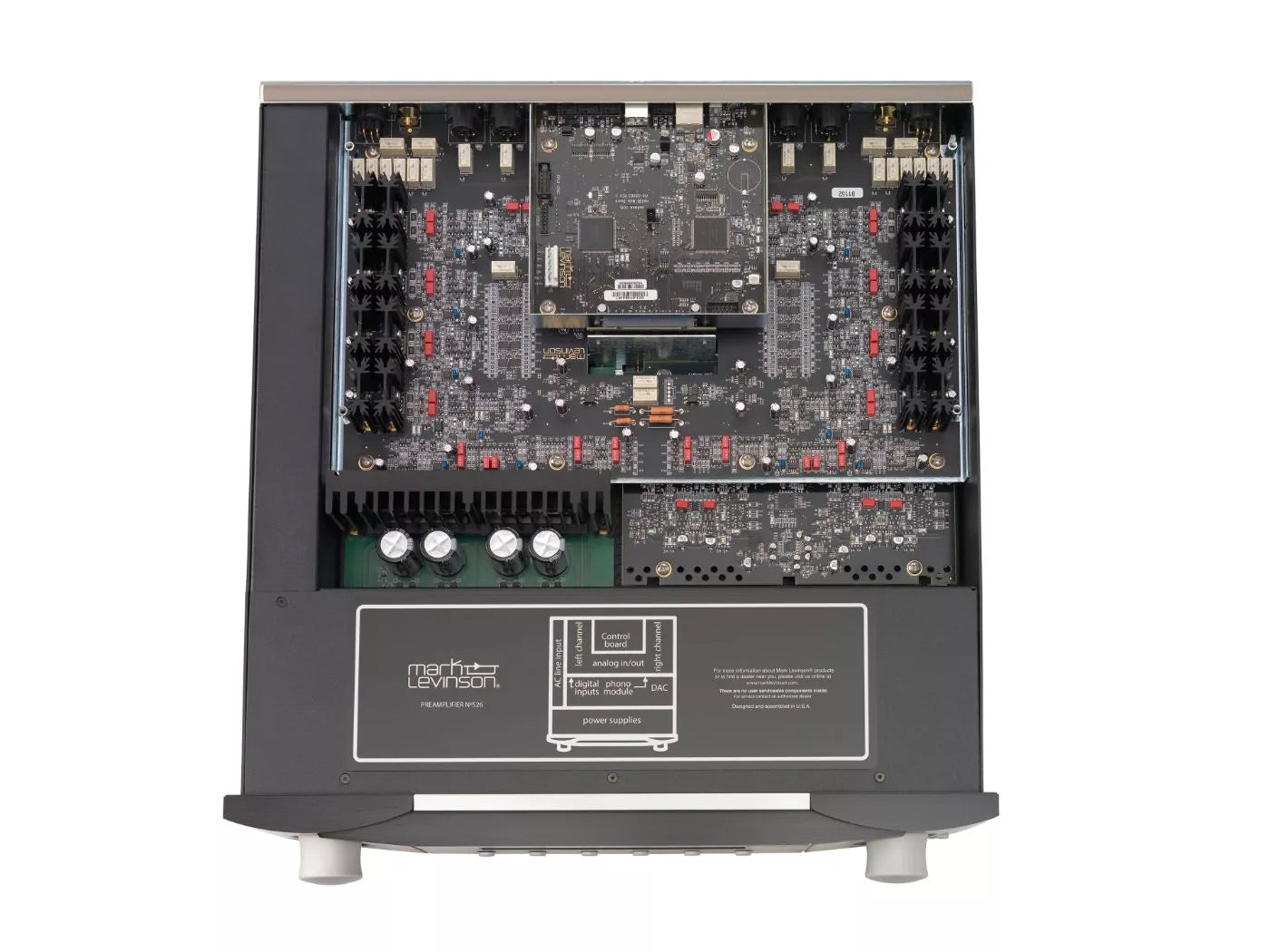 Mark Levinson - No 526 Preamplifier-internal view