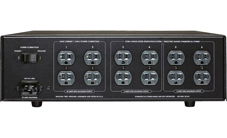 Audioquest Niagara 7000 Low-Z Power Noise Dissipation System rear