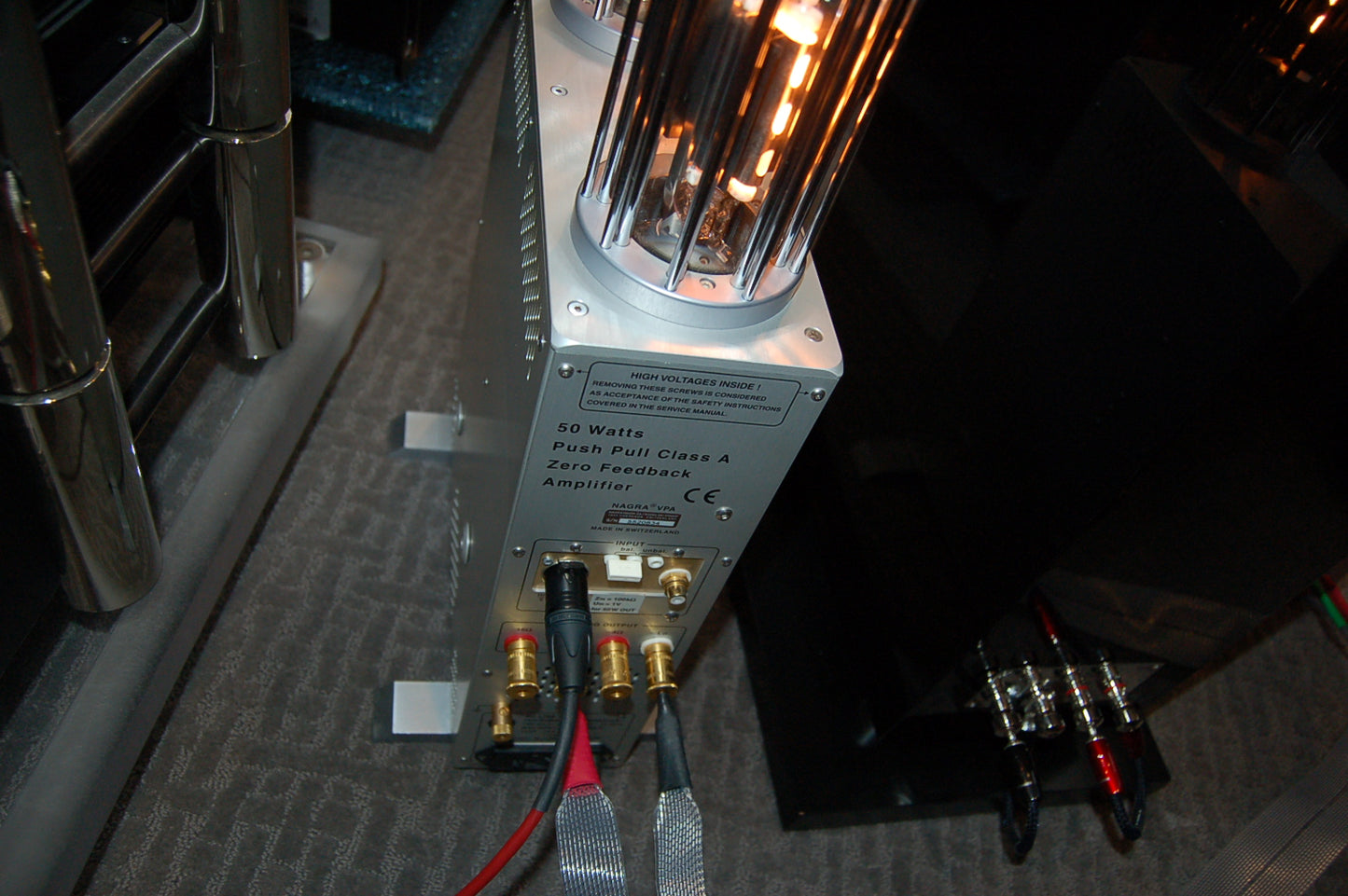 Nagra VPA Pure Class-A Push-Pull triode Monoblock amplifiers SOLD