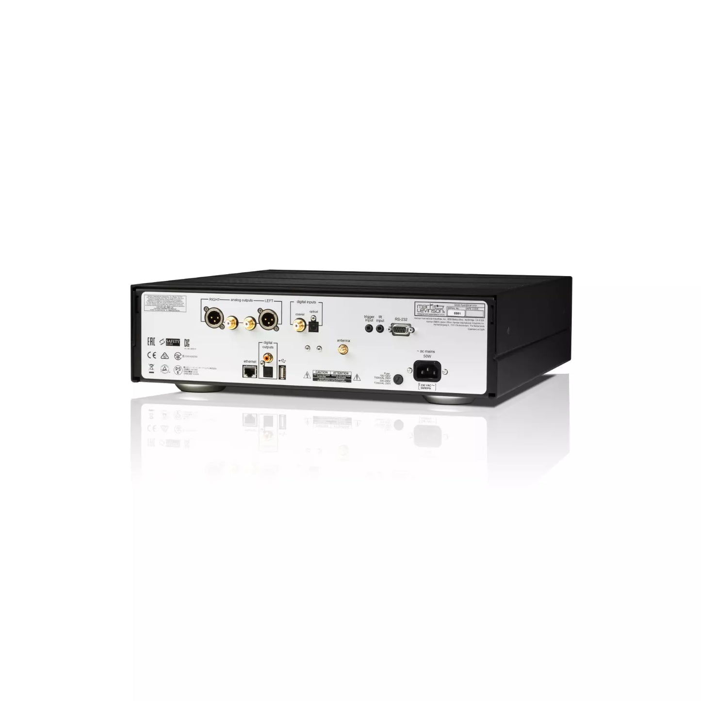 Mark Levinson No5101 Network Streaming SACD Player & DAC-rear view