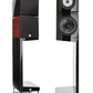 Vienna Acoustics The Kiss w/Stands front view with and without grill