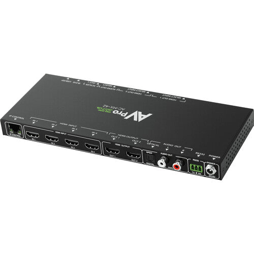 AVPro Edge 4x2 HDMI 8K60 Matrix Switcher top view3