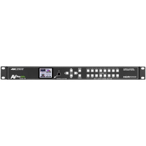 AVPro Edge AC-MX-1616 4K HDMI Matrix Switcher