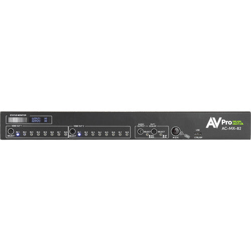 AVPro Edge AC-MX-82 8x2 HDMI 4K Matrix/Auto Switcher