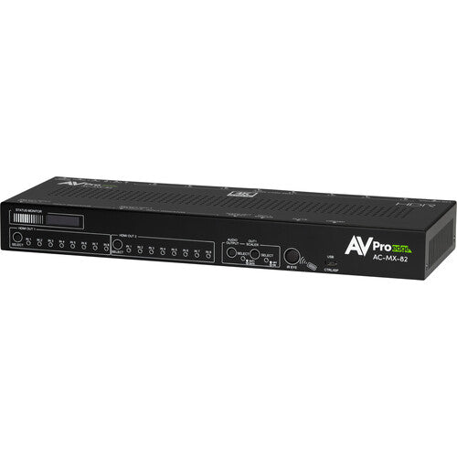 AVPro Edge AC-MX-82 8x2 HDMI 4K Matrix/Auto Switcher view 2