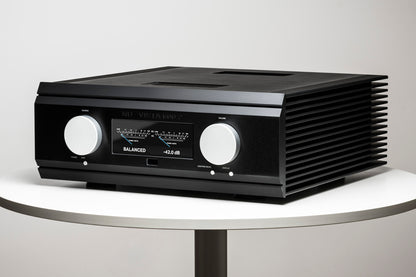 Musical Fidelity Nu-Vista 600 Integrated Amplifier view of the front