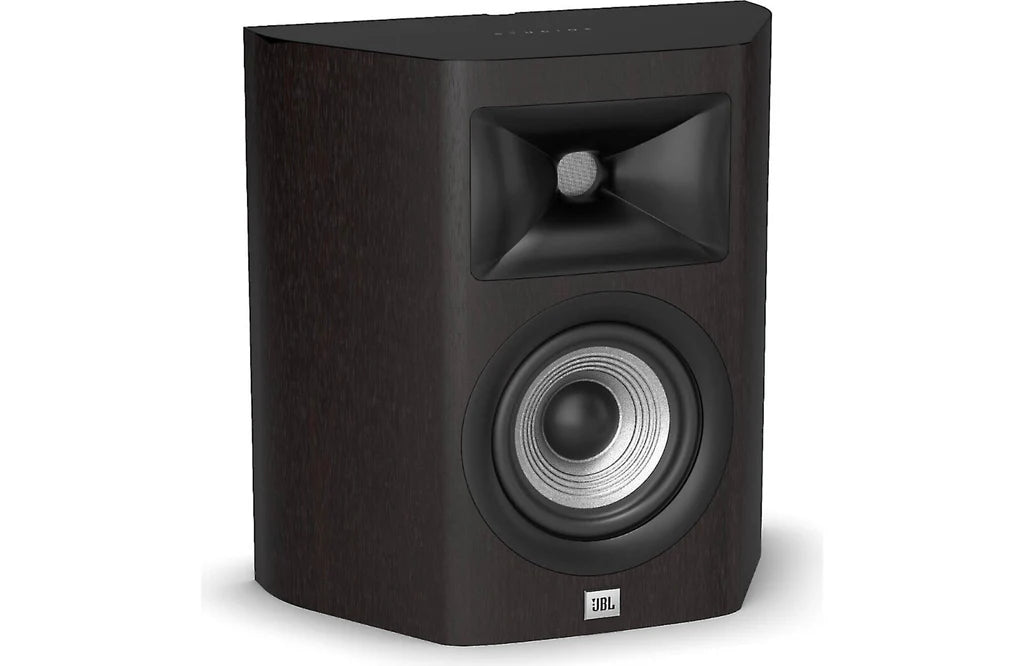 JBL STUDIO 610 5.25 INCH 2-WAY ON-WALL LOUDSPEAKER DARK WOOD (PAIR)