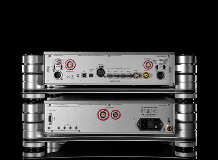 Nagra HD DAC X rear view