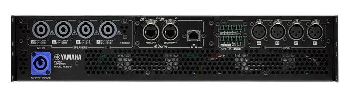 Powerful onboard DSP includes a sixteen-band parametric EQ, crossovers, filters, delay, and limiting, allowing you to create the soundscape for any application. Plus, the PC406D comes with Yamaha speaker presets to get you up and running in no time. The amp is compatible with the ProVisionaire series control and monitoring software (sold separately) which affords complete control over an entire networked system that includes mixers, amplifiers, processors, and speakers (all sold separately).