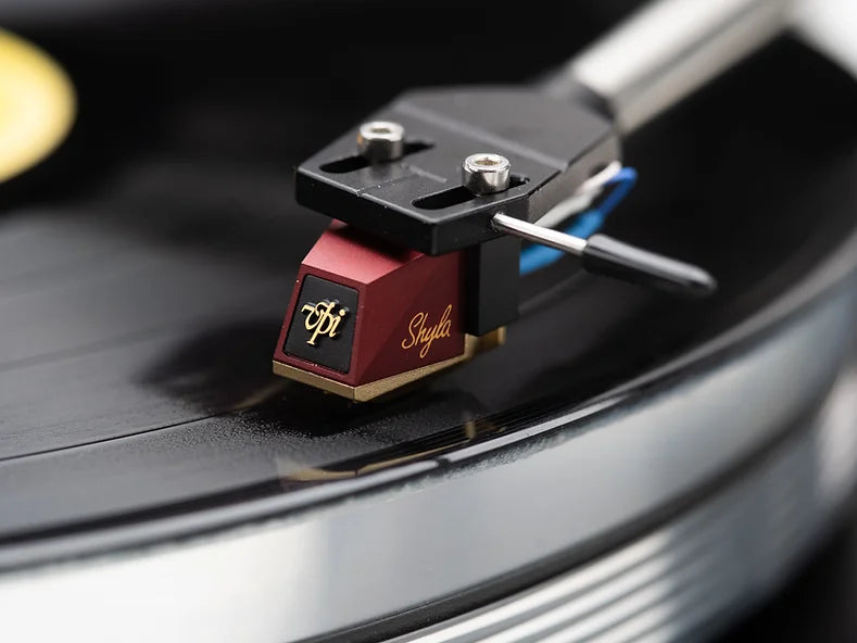 VPI Shyla MC Cartridge alternate turntable view