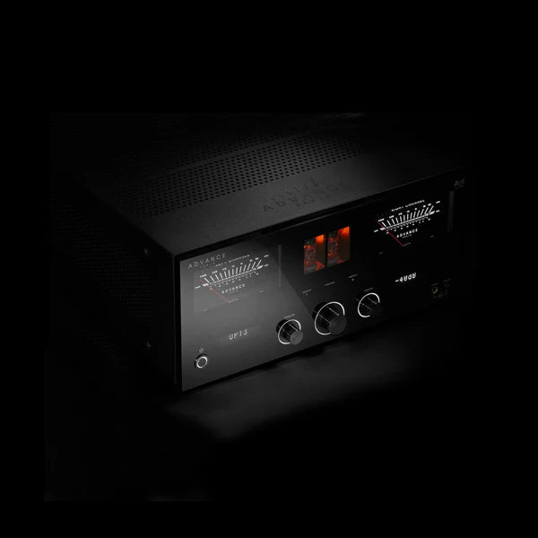 Advance Paris A12 APEX Integrated Amplifier angled front view