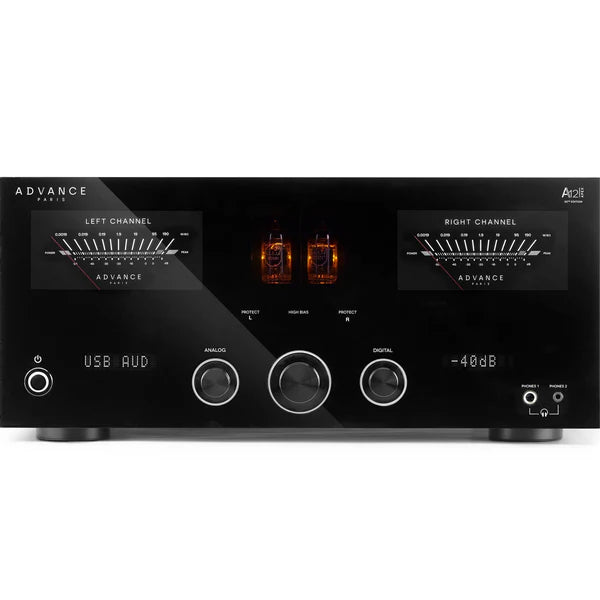 Advance Paris A12 APEX Integrated Amplifier front view