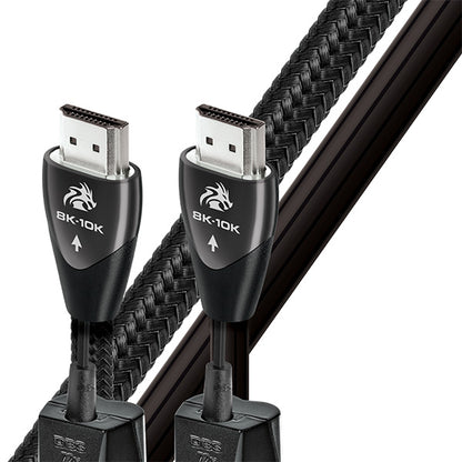 AudioQuest's Dragon 48 HDMI cable features 100% Perfect-Surface Silver conductors and drains that have been direction-controlled for the most efficient dissipation of radio-frequency noise