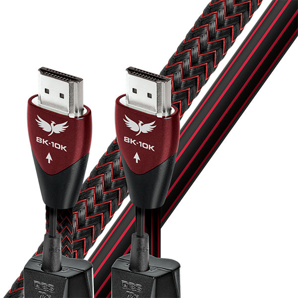 Audioquest's FireBird 48 HDMI cable features 100% Perfect-Surface Silver conductors that have been direction-controlled for the most efficient dissipation of radio-frequency noise.